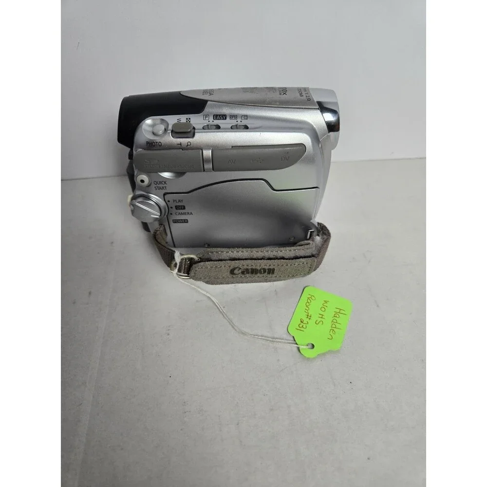 (B) Canon ZR850 NTSC MiniDV Digital Video Camera Camcorder NO CHARGER